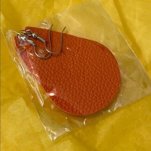 Handmade teardrop earrings